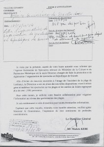 Lettre_ Malick KEBE